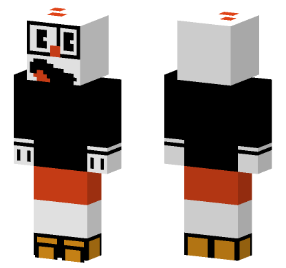 Cuphead Skin Minecraft Bedrock skin