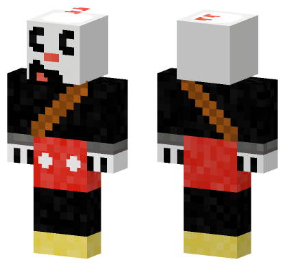 Cuphead Skin Minecraft Bedrock skin