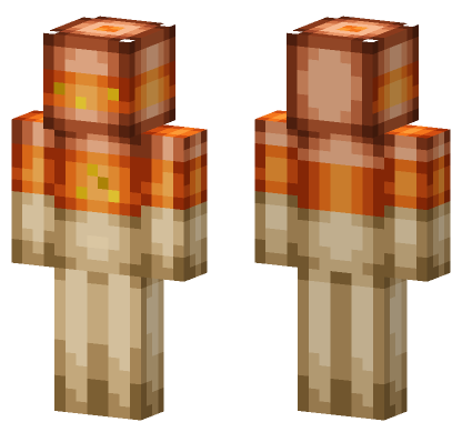 Currywurst Skin Minecraft Bedrock skin