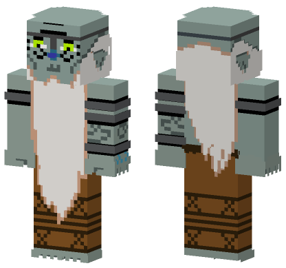 Cursed Billy Minecraft Bedrock skin