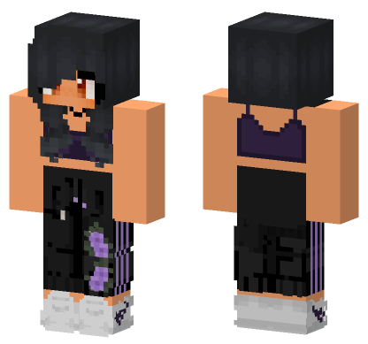 Cute Aphmau Minecraft Bedrock skin