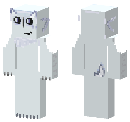 Cute Cat Face Outfit Minecraft Bedrock skin