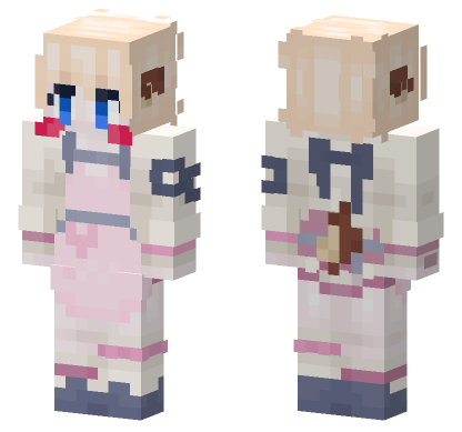 Cute Core 1 Minecraft Bedrock skin