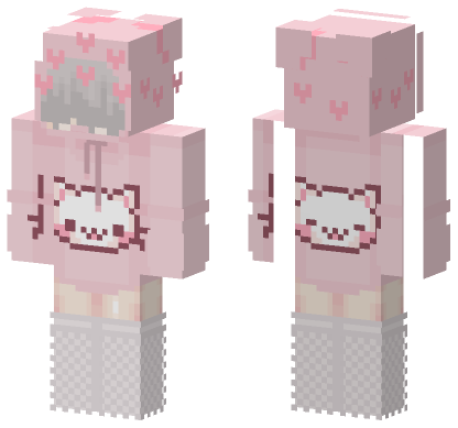 Cute Edgy Twinkie Minecraft Bedrock skin