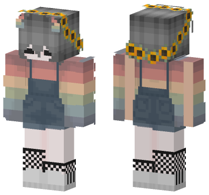 Cute Girl 5538110 Minecraft Bedrock skin