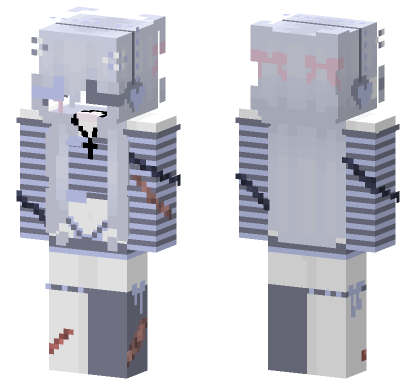 Cute Girl 6650790 Minecraft Bedrock skin