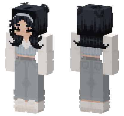Cute Girl Skin 5730153 Minecraft Bedrock skin