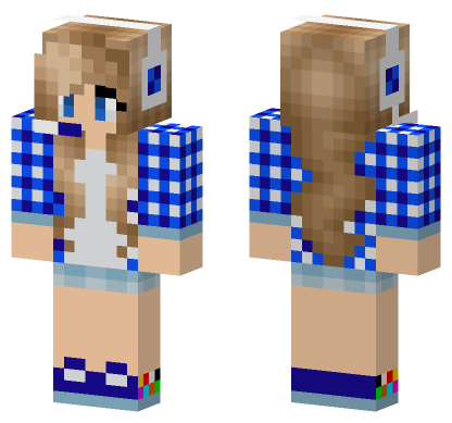 Cute Jenny Skin Minecraft Bedrock skin