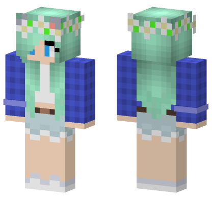 Cute Jenny Skin Minecraft Bedrock skin