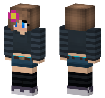 Cute Jenny Skin Minecraft Bedrock skin