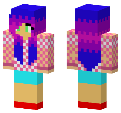 Cute Jenny Skin Minecraft Bedrock skin