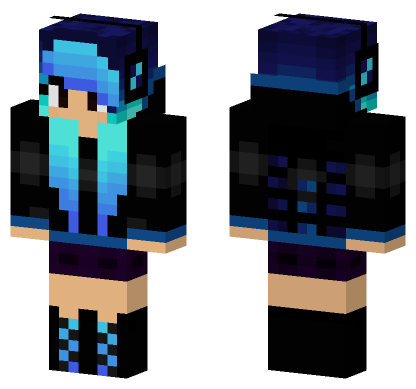 Cute Jenny Skin Minecraft Bedrock skin