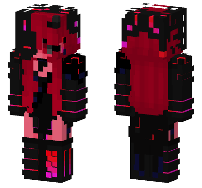 Cyber 6 Skin Minecraft Bedrock skin