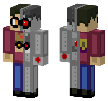 Cyborg 5068948 Minecraft Bedrock skin