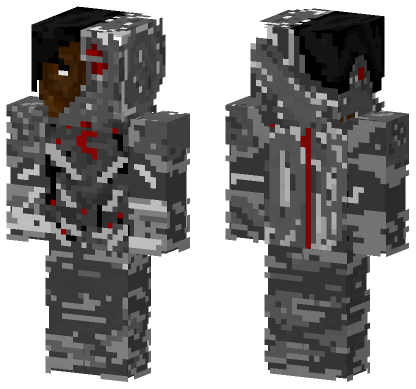 Cyborg 6486554 Minecraft Bedrock skin