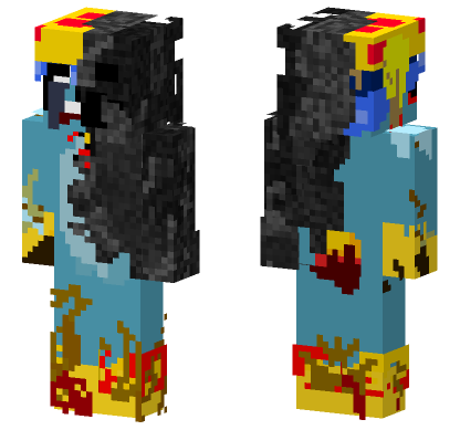 Daemon Shapster Minecraft Bedrock skin