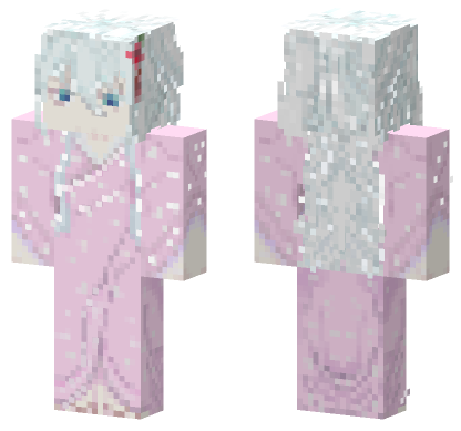 Daki Ume Human Minecraft Bedrock skin