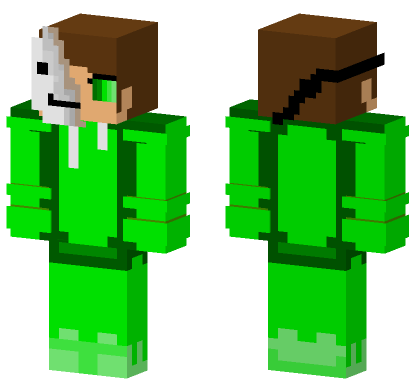Damaged Dream Skin Minecraft Bedrock skin