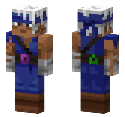 Dani Playstation Slim Minecraft Bedrock skin