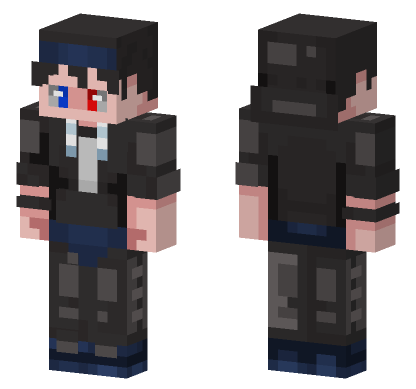 Daniel Eyes Skin Minecraft Bedrock skin