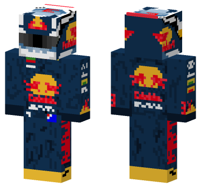 Daniel Ricciardo Racing Minecraft Bedrock skin