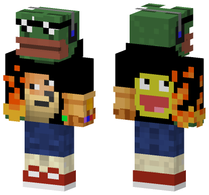 Dank Memes Minecraft Bedrock skin