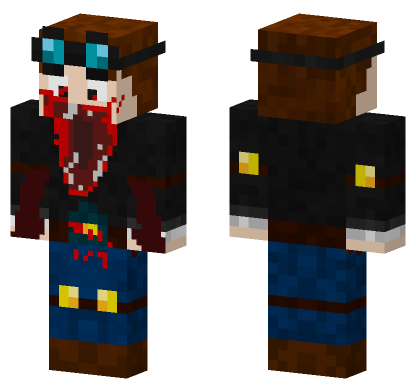 Dantd What The Fuck Minecraft Bedrock skin