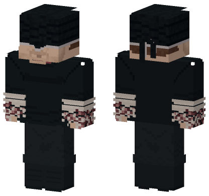 Daredevil Matt Murdock Suit Minecraft Bedrock skin