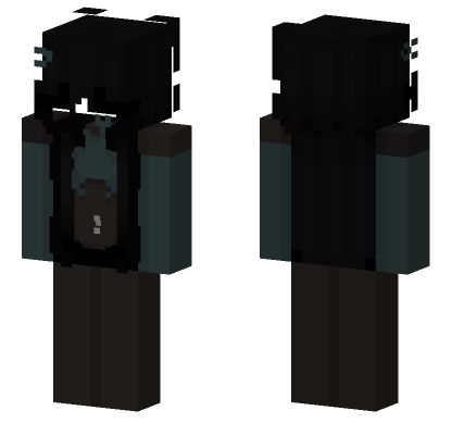 Dark Angel Outfit Minecraft Bedrock skin