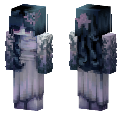 Dark Angelic Figure Minecraft Bedrock skin