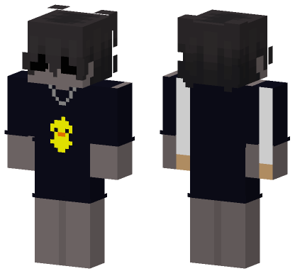 Dark Blue Uniform Skin Minecraft Bedrock skin