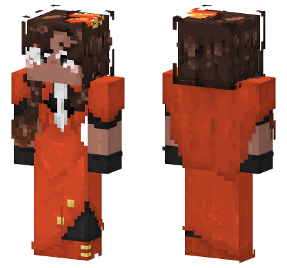 Dark Fondue Cookie Ovenbreak Minecraft Bedrock skin