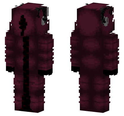 Dark Hooded Figure Minecraft Bedrock skin