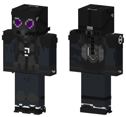 Dark Knight Armor Minecraft Bedrock skin