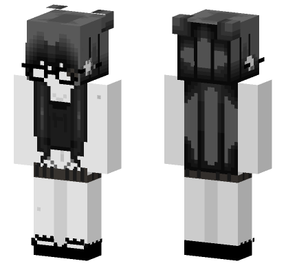 Dark Mage Robes Minecraft Bedrock skin