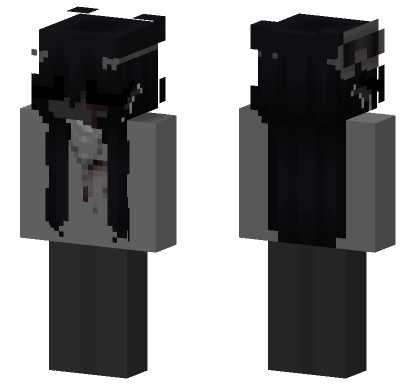 Dark Nun Habit Minecraft Bedrock skin