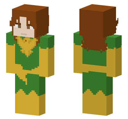 Dark Phoenix Jean Grey Minecraft Bedrock skin