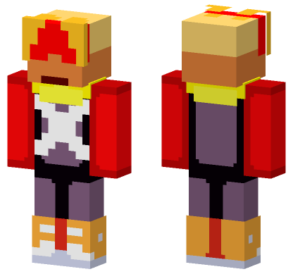 Dark Rayman Skin Minecraft Bedrock skin