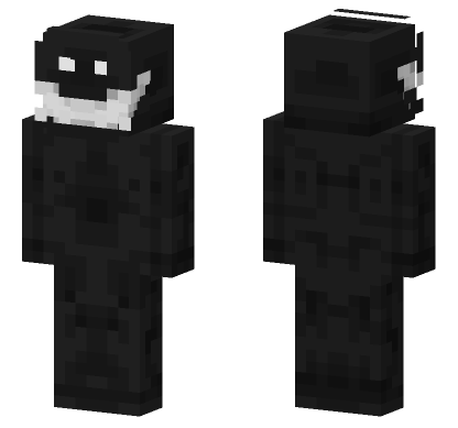 Dark Smile Skin Minecraft Bedrock skin