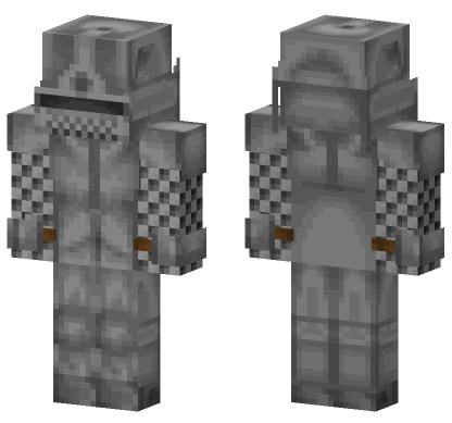 Dark Souls Knight Skin Minecraft Bedrock skin