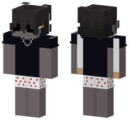Dark Uniformed Officer Minecraft Bedrock skin