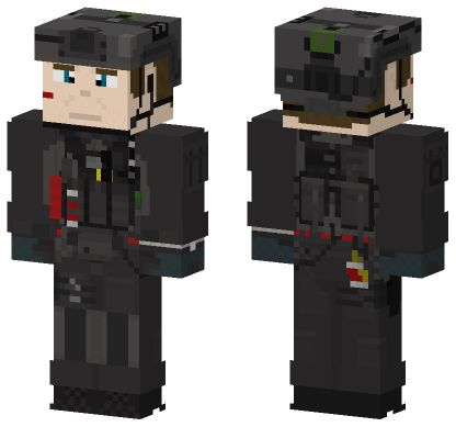 Dark Water Graves Codmw2022 Minecraft Bedrock skin