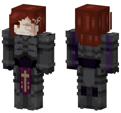 Darkest Anger Witch Knight Minecraft Bedrock skin