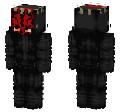 Darth Maul 5705971 Minecraft Bedrock skin