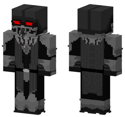 Darth Vader Redesigned Minecraft Bedrock skin