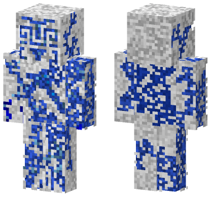 Datastream Armor Minecraft Bedrock skin