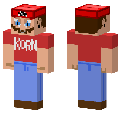 Day Out Mario Minecraft Bedrock skin