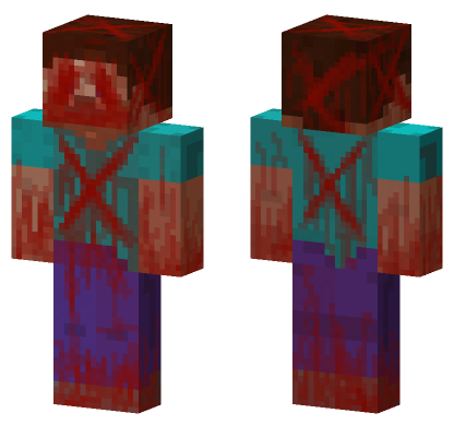 Deadly Steve 6655332 Minecraft Bedrock skin