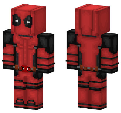 Deadpool 4969339 Minecraft Bedrock skin