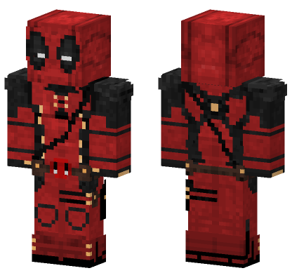 Deadpool Amp Wolverine Minecraft Bedrock skin